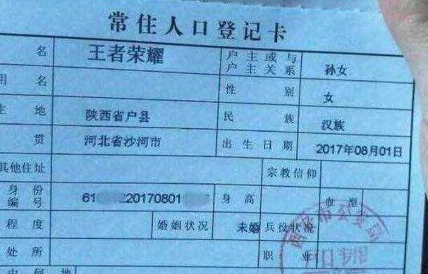 刘姓爸爸给儿子取名，完全凭兴趣，网友：全国唯一，不会重名